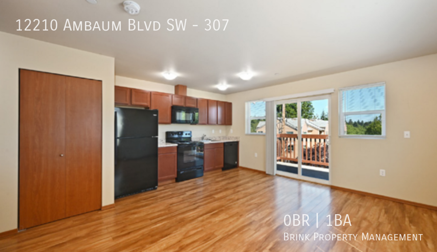 Ambaum Place | Top Floor Studio w/ In-Unit Laundry Available Now! property image