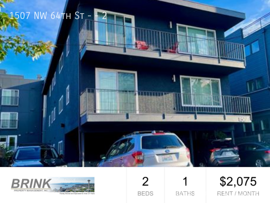 Spacious Updated 2 Bedroom in Ballard with Large Deck property image